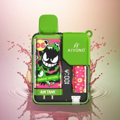 Aivono Aim Tank 9500 Fraise Pastèque avec LCD et 5% de nicotine