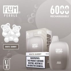 Flum Pebble Vape Near Me - FLUM PEBBLES 6000 bouffées gomme blanche P808687